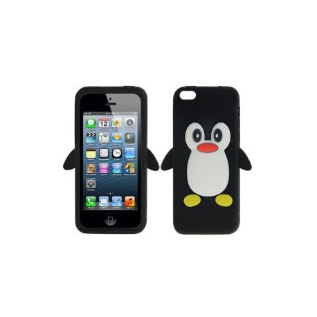 Capa Silicone "Pinguim" Iphone 4