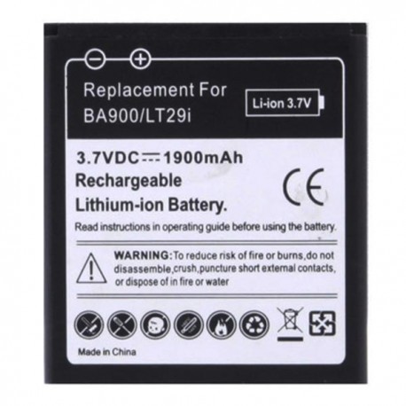 Bateria Compativél SONY BA900 Xperia J / L / M / E1