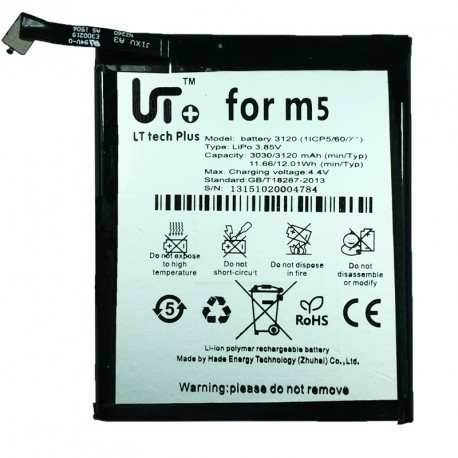 Bateria para BQ Aquaris M5 Compativél