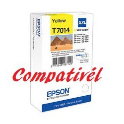 Tinteiro Compatível Epson T7014 - Amarelo