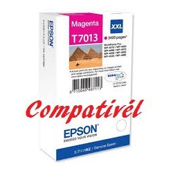 Tinteiro Compatível Epson T7013 - Magenta