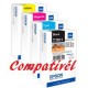 Conjunto 4 Tinteiros Compativeis Epson T7011/7012/7013/7014