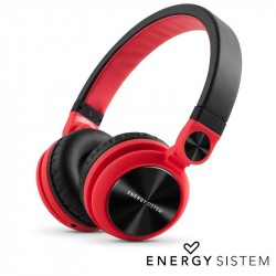 Auriculares Stereo Energy Sistem DJ2 Vermelho/Preto