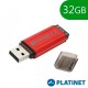 Pen Drive USB x32 GB 2.0 Platinet Basic Vermelha