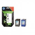 HP 21/22 Combo-pack Inkjet Print Cartridges 