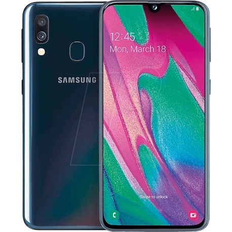 Smartphone Samsung Galaxy A40 (5.9'' - 4 GB - 64 GB - Preto)