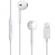 Auriculares Cool Stereo c/ Micro Iphone 7 / 8 Brancos - Lightning Bluetooth