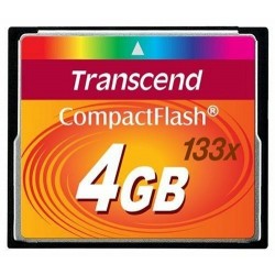 Transcend Cartão de memória 4 GB Flash compacto MLC - TS4GCF133