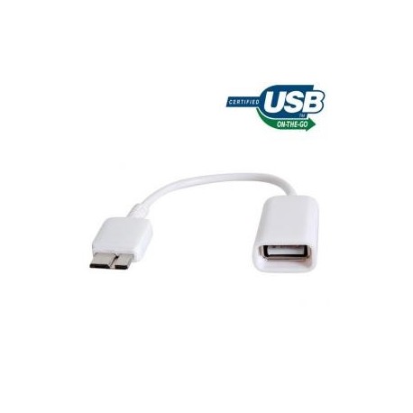 Cabo Entrada USB OTG 3.0 p/Galaxy S5/Note 3