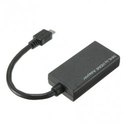 Cabo Micro-USB a HDMI 3GO MHL ( conector 5Pins)