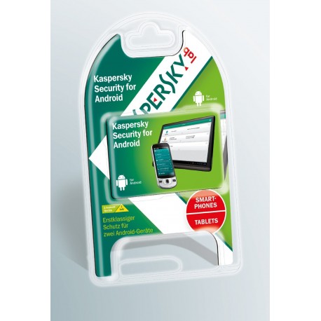 Software Kaspersky Security para Android 2U 1A BOX